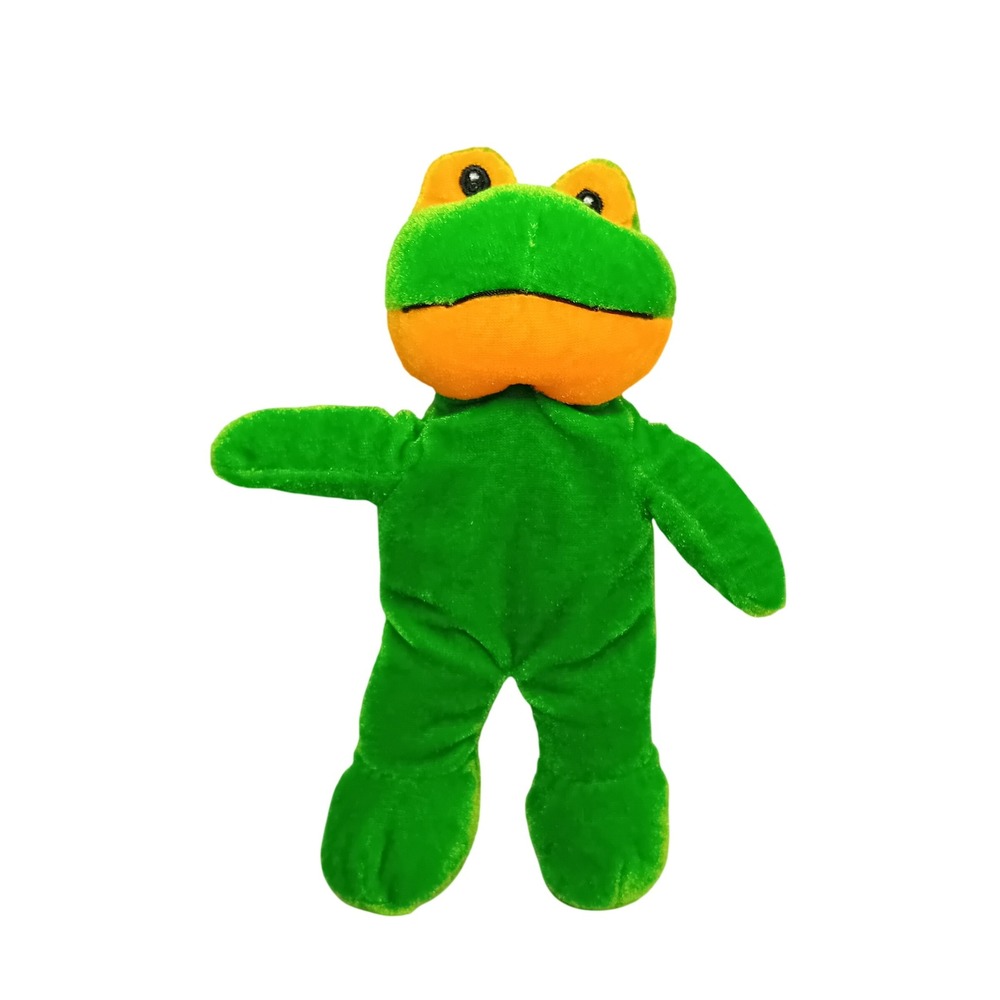 Vintage 90s Steven Smith Frog Plushie Carnival Prize Stuffed Animal‎ Kidcore Toy